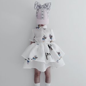 KIDS caroline bosmans poppy dress - immunology/horse | Garmentory