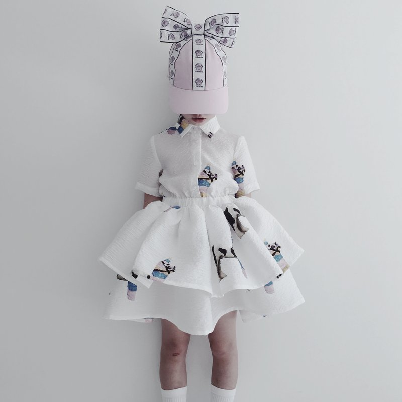 KIDS caroline bosmans poppy dress - immunology/horse | Garmentory