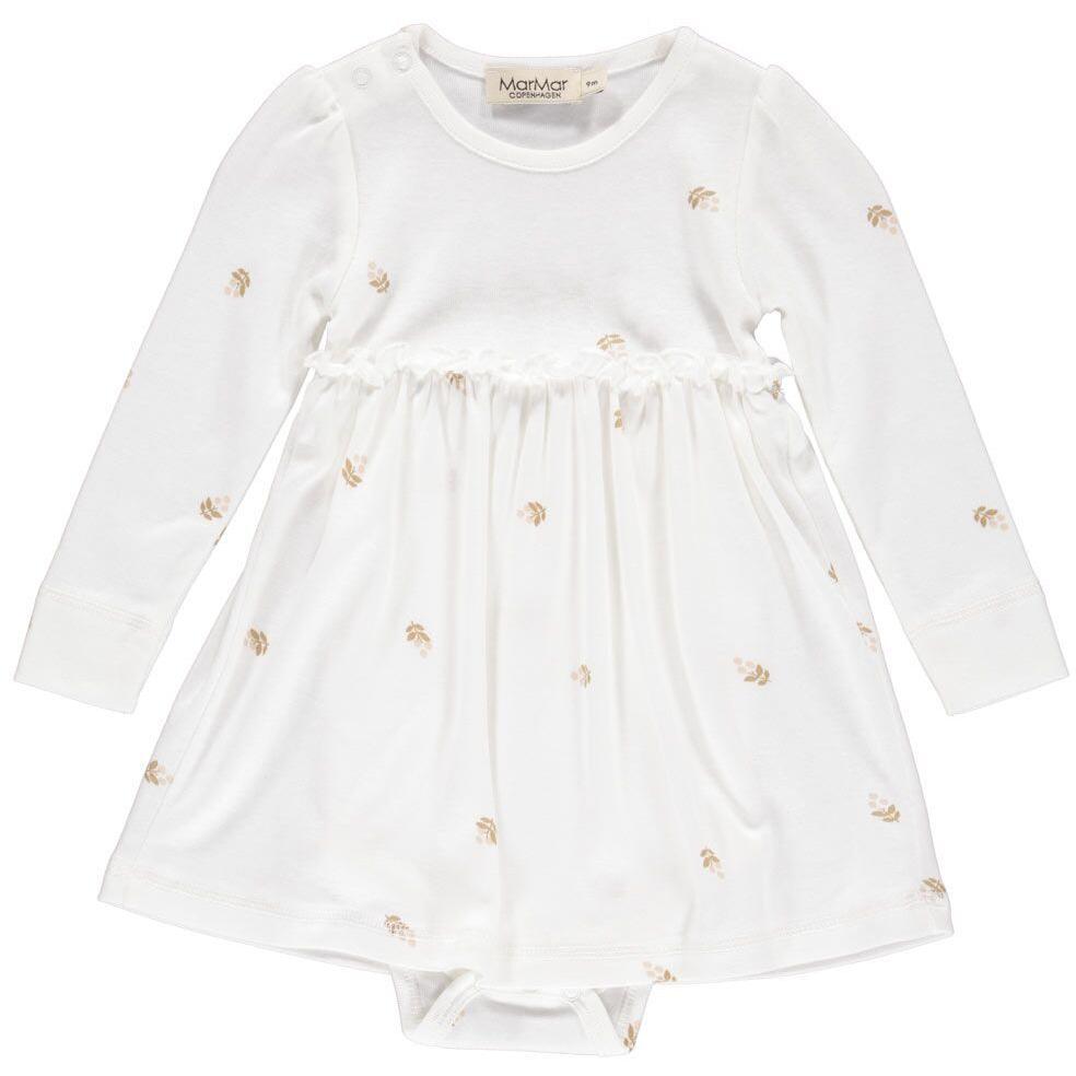 dusty rose baby dress