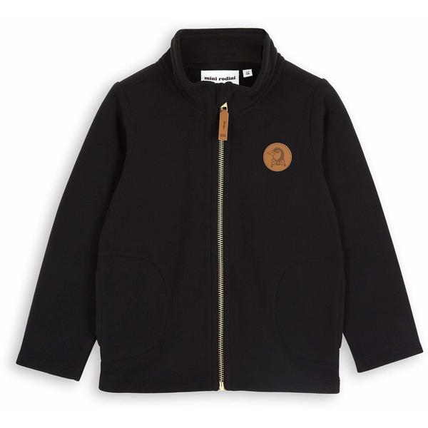 Kids Mini Rodini Fleece Jacket - Black Kids Mini Rodini Fleece Jacket - Black