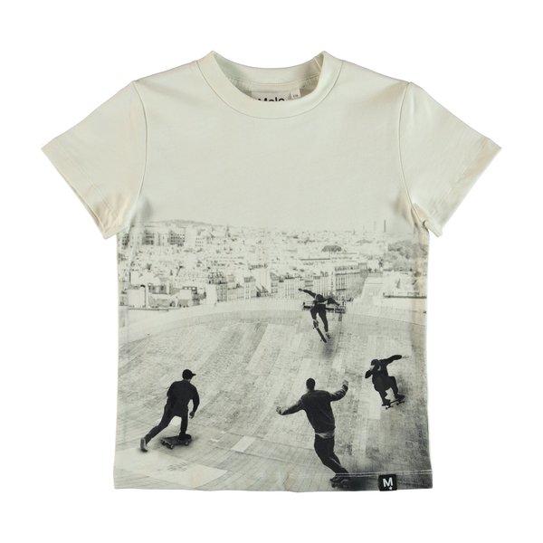 Kids molo raymont free skate t-shirt - Off White Kids molo raymont free skate t-shirt - Off White