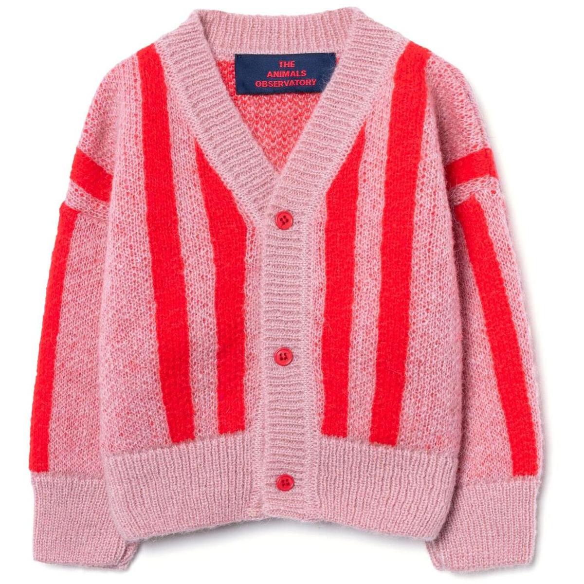 Kids The Animals Observatory geometric peasant babies cardigan 