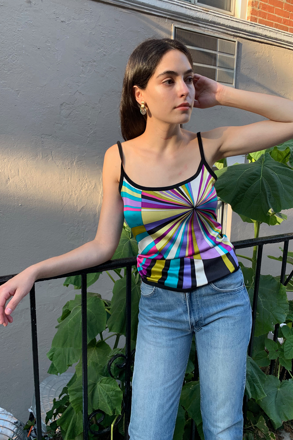 VINTAGE PUCCI SILK TANK | Garmentory