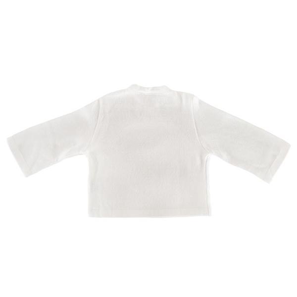 Kids Pequeno Tocon Baby Kimono Close Jacket - Natural Cream Kids Pequeno Tocon Baby Kimono Close Jacket - Natural Cream