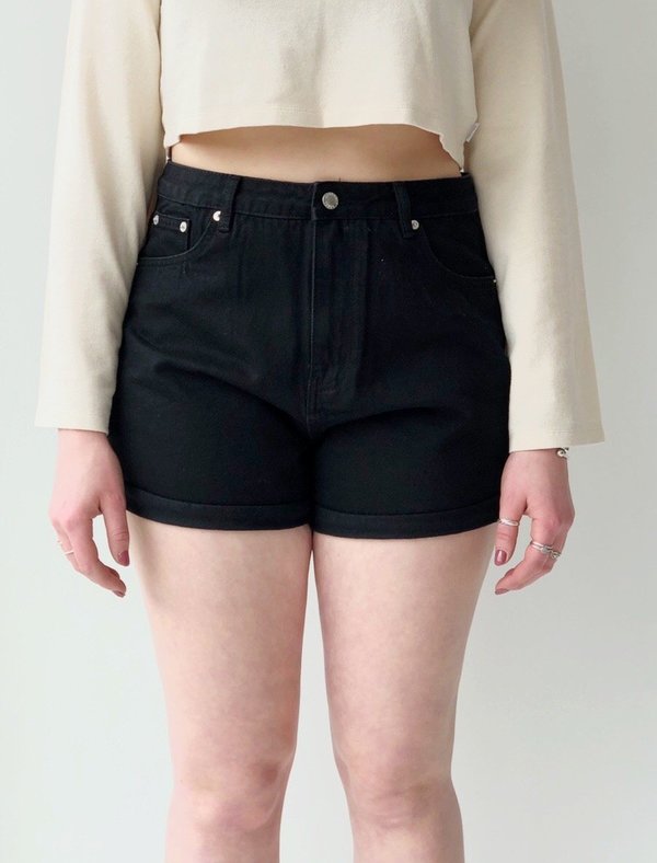 assembly label denim shorts