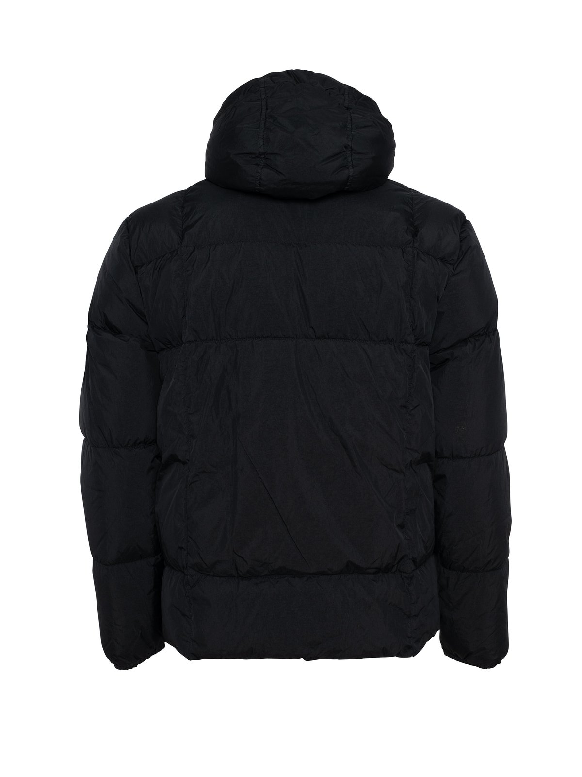 Stone Island Garment Dyed Crinkle Reps NY Down Jacket - Nero