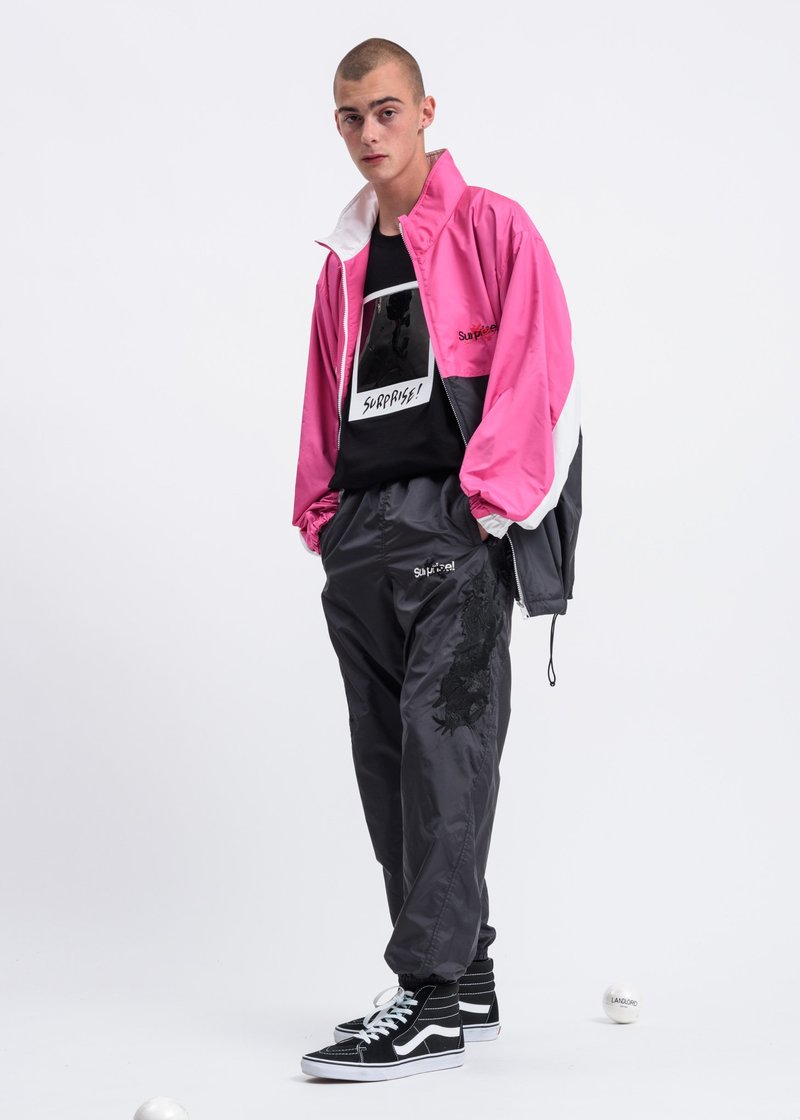Doublet Chaos Embroidery Track Pants - Black | Garmentory