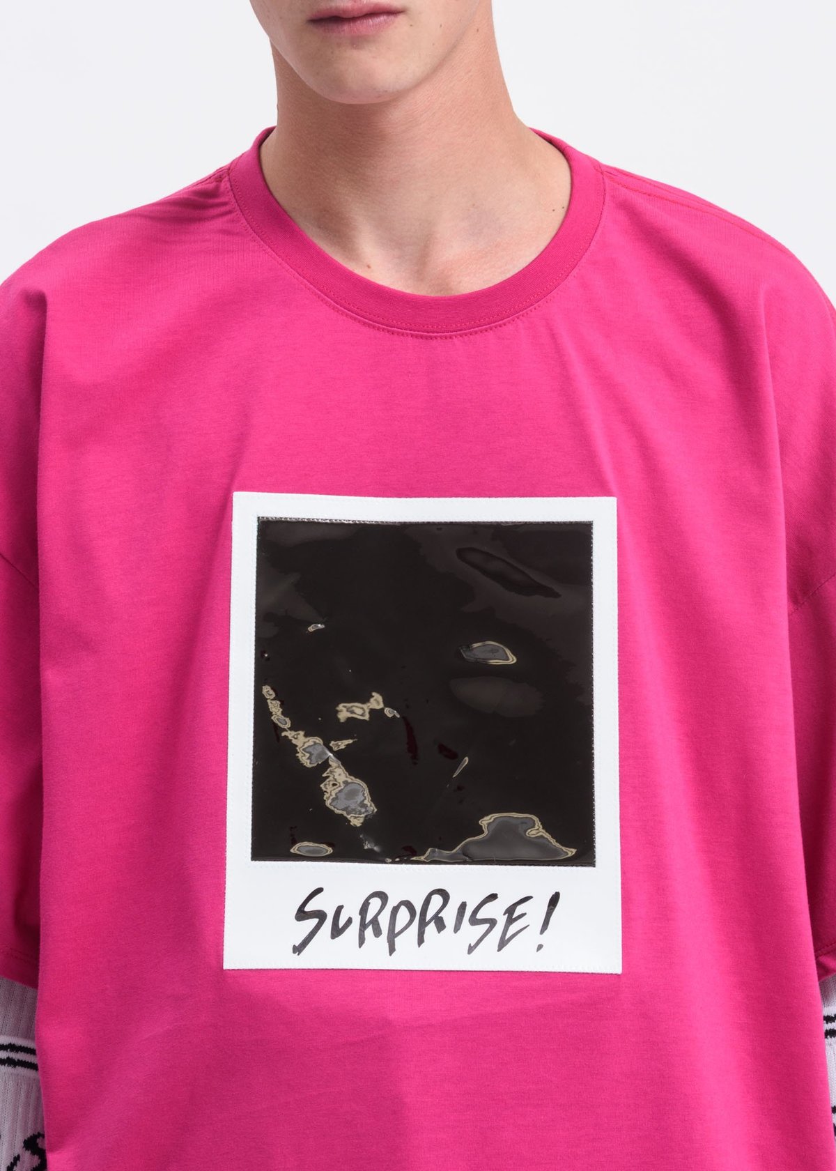 Doublet Polaroid Film T-Shirt - Pink | Garmentory