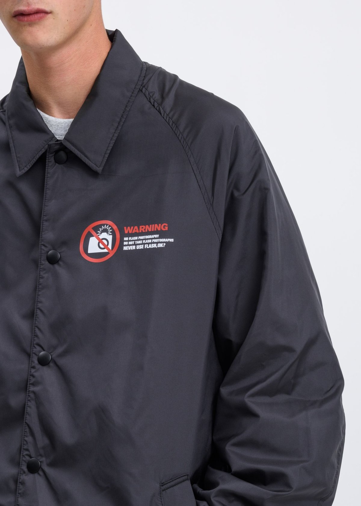 Doublet Polaroid Coach Jacket - Black | Garmentory