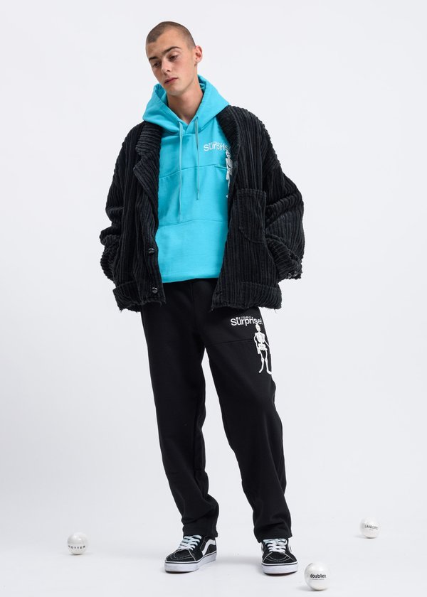 Doublet “Surprise” Embroidery Hoodie - Mint | Garmentory