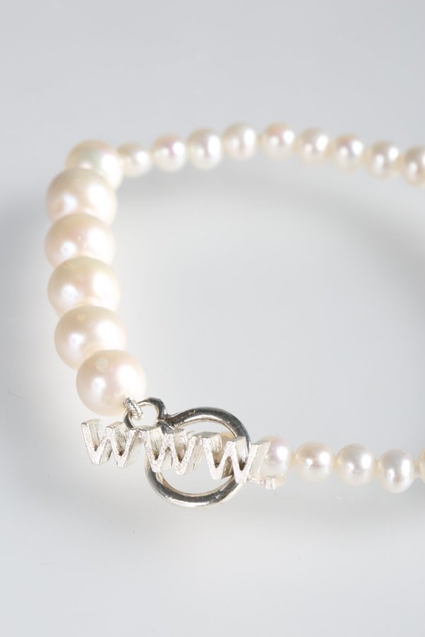 WWW. WILL SHOTT FUSED PEARL BRACELET WWW. WILL SHOTT FUSED PEARL BRACELET