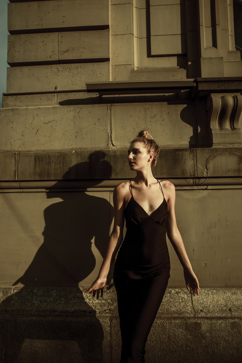 Line by K Florence Slip Dress - Black