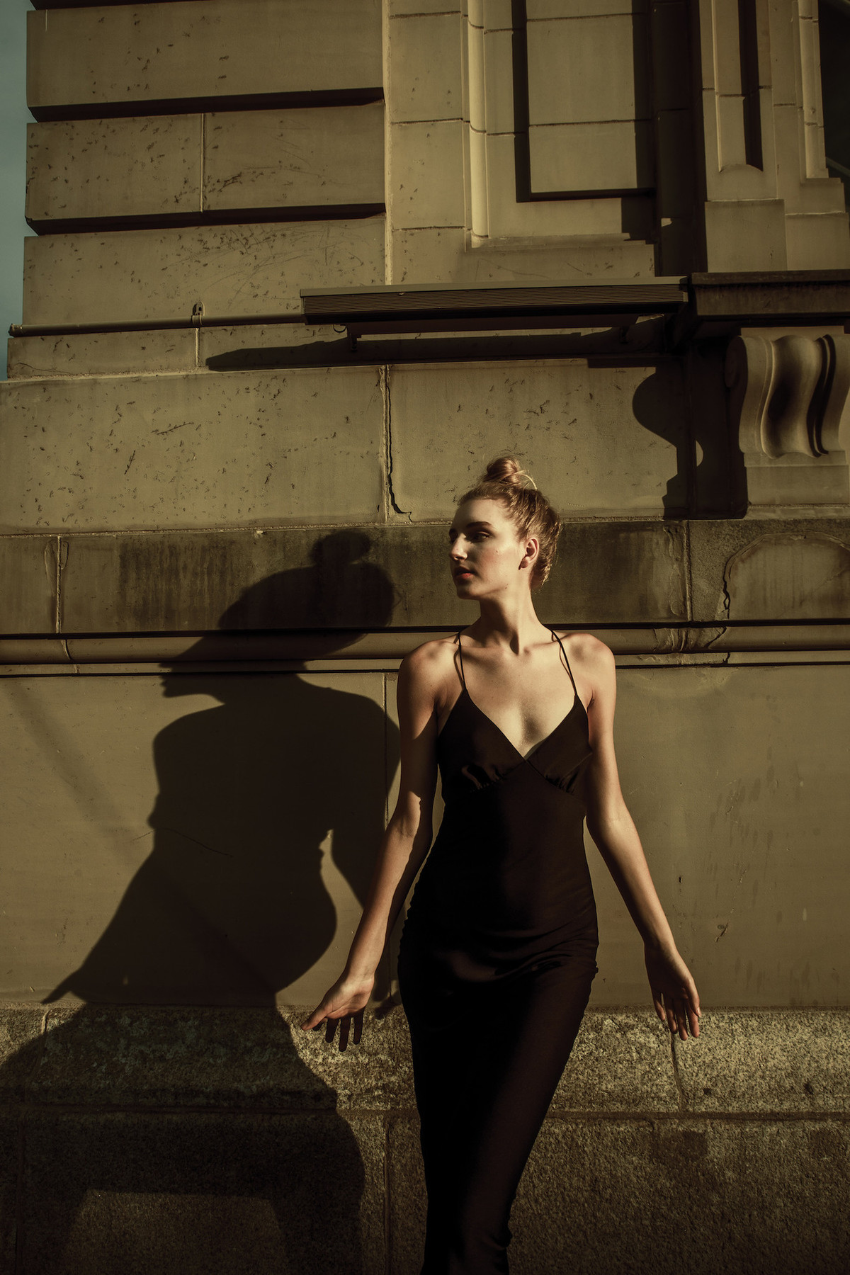 Line by K Florence Slip Dress - Black - Image 3 of 10