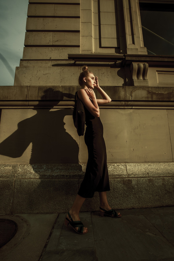 Line by K Florence Slip Dress - Black