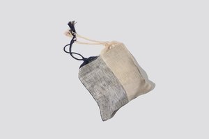 Marta Buda Woven Market Bag - Navy/Ivory Marta Buda Woven Market Bag - Navy/Ivory