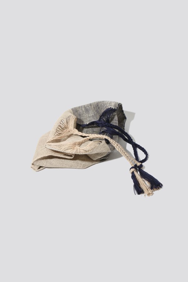 Marta Buda Woven Market Bag - Navy/Ivory Marta Buda Woven Market Bag - Navy/Ivory