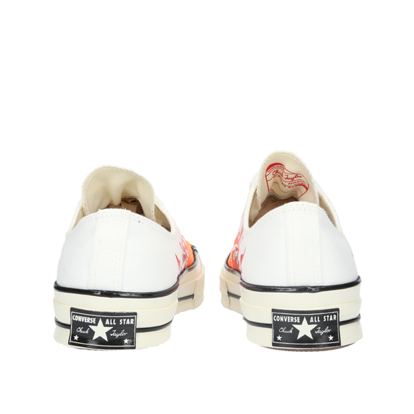 Converse Chuck 70 OX Flames - White/Red | Garmentory