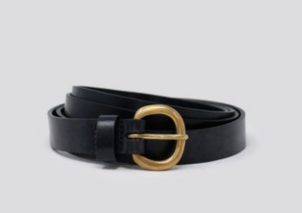 Rachel Comey Mini Estate Belt - Black/Brass | Garmentory display picture 3