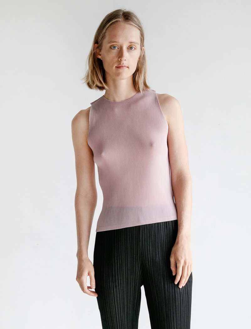 PLEATS PLEASE ISSEY MIYAKE Mist Pleats Top - Lilac | Garmentory