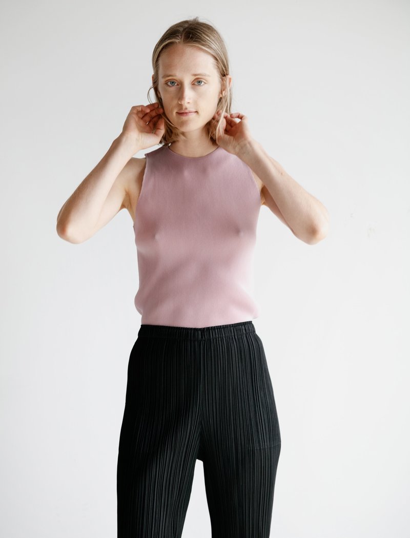 PLEATS PLEASE ISSEY MIYAKE Mist Pleats Top - Lilac | Garmentory