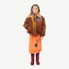 Kids The Animals Observatory Tiger Jacket - Deep Brown - Thumbnail 3
