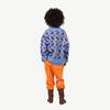Kids The Animals Observatory Raccoon Cardigan - Blue Multi - Thumbnail 6