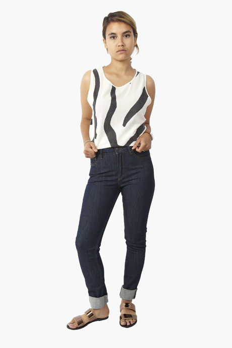 Courtshop - High Waist Skinny/Rinse Courtshop - High Waist Skinny/Rinse