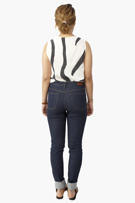 Courtshop - High Waist Skinny/Rinse Courtshop - High Waist Skinny/Rinse