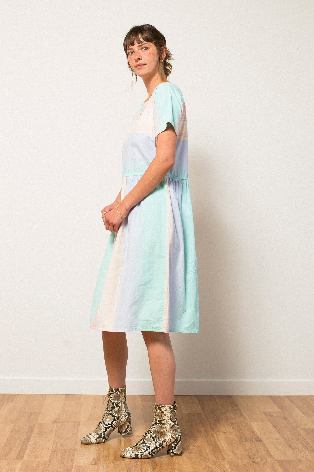 Preservation Vintage Drop-waist Dress - Pastel | Garmentory Preservation Vintage Drop-waist Dress - Pastel | Garmentory