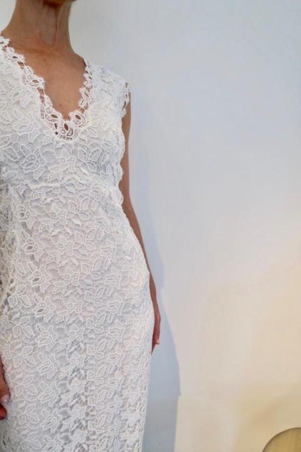 chinese dress ladies Ermanno Scervino Lace Long Dress  Balardi