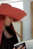 Beklina Voluminoso Tie Hat - Paprika - Thumbnail 3