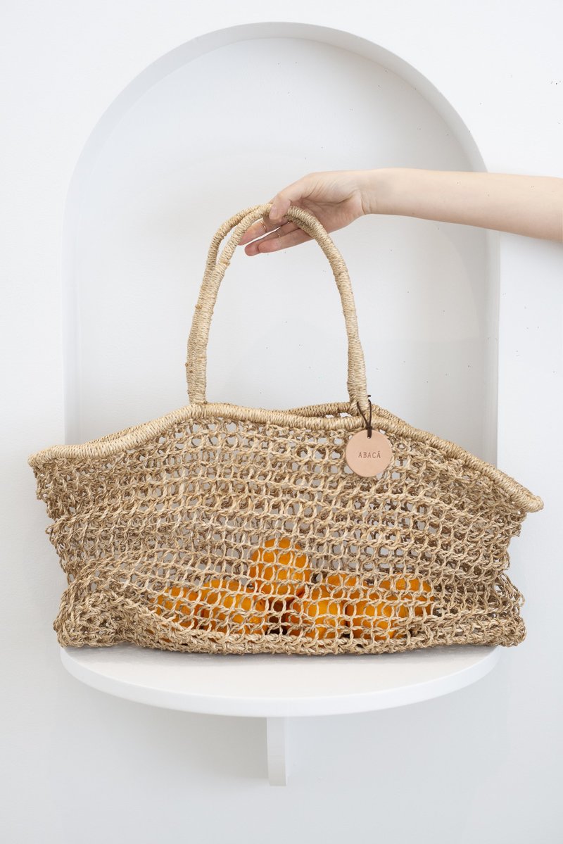 Abacá isla market tote - natural | Garmentory