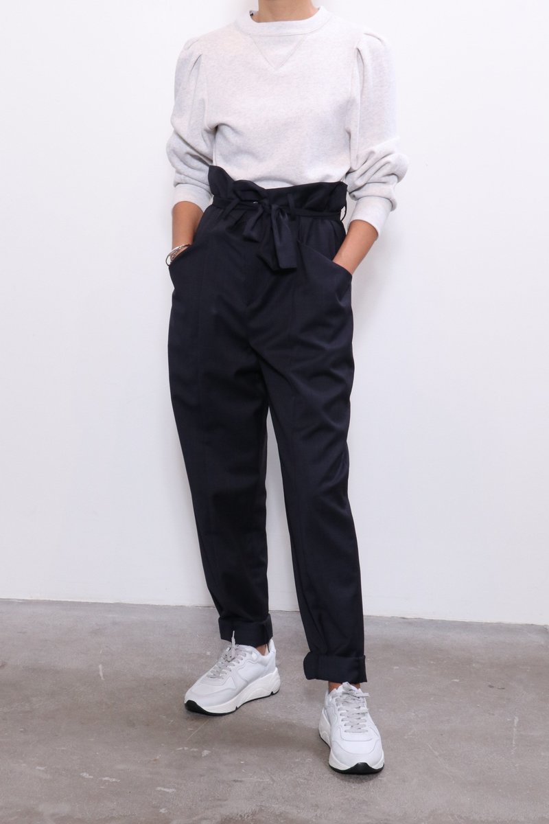 ISABEL MARANT ÉTOILE Vittoria Pants - Midnight | Garmentory