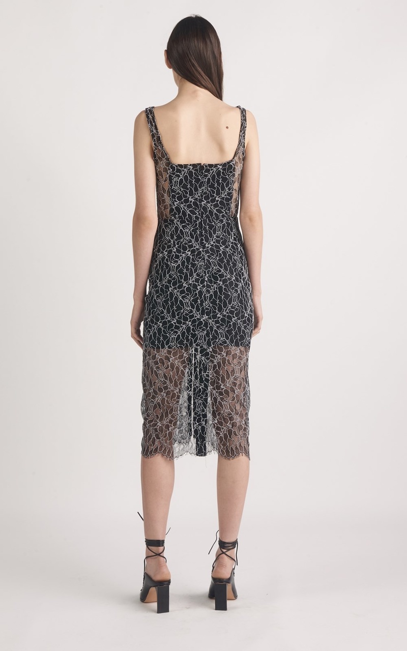 hollow out lace dress Women Dresses Lace Dress Flare Sleeve V-neck Hollow Out Long Sleeve Wh   Mega Mart Center