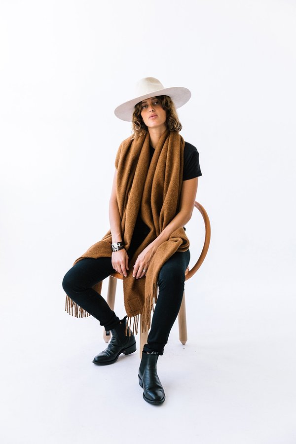Pampashop Puna Oversized Scarf - Tobacco Pampashop Puna Oversized Scarf - Tobacco