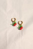 Sandra Alexandra Big Cherry Earrings - Red - Thumbnail 1