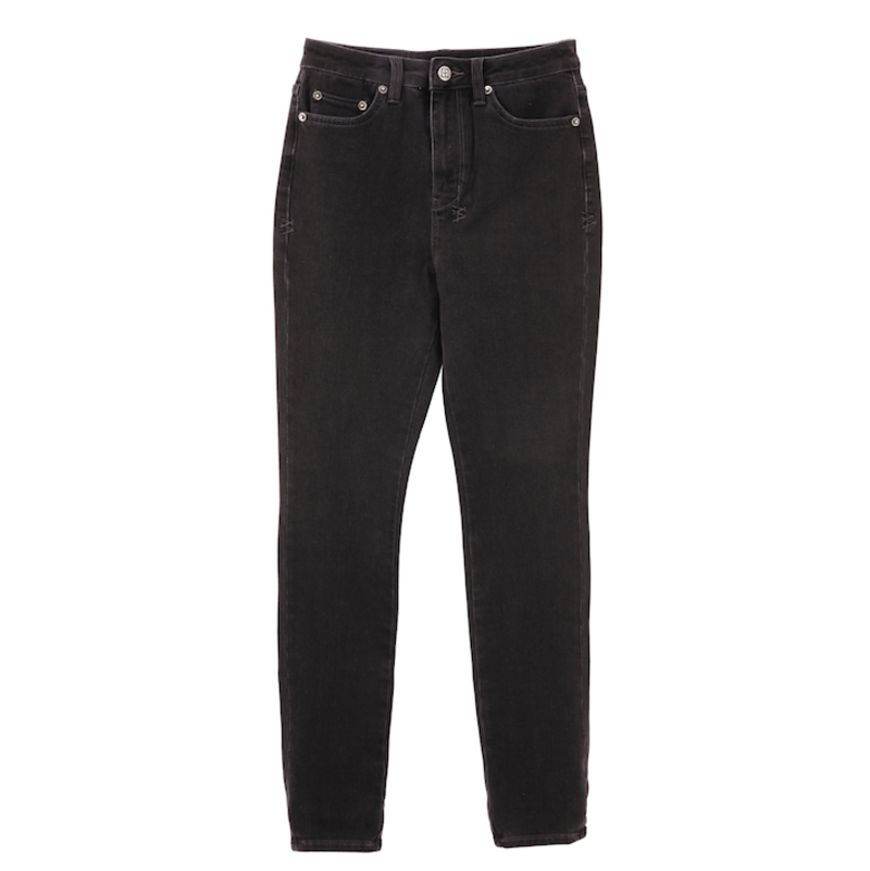 Ksubi Kendall Jenner Hi N Wasted Jean Noir Flash Black