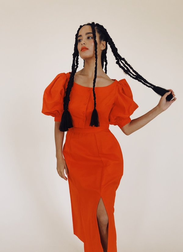Hannah Kristina Metz Emma Skirt - Poppy Hannah Kristina Metz Emma Skirt - Poppy