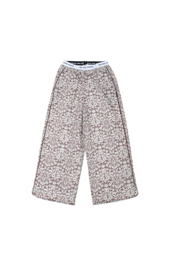 Kids The New Society Eduard Pajama Pant - Mortimer Plum