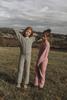 Kids The New Society Maia Knit Jumpsuit - Grey Melange - Thumbnail 4