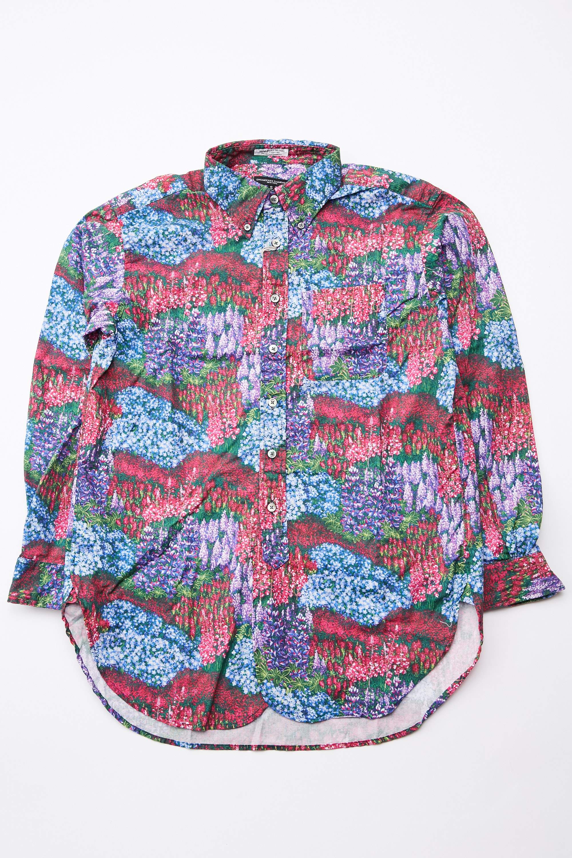Engineered Garments 19 Century Cotton Print Flower BD Shirt