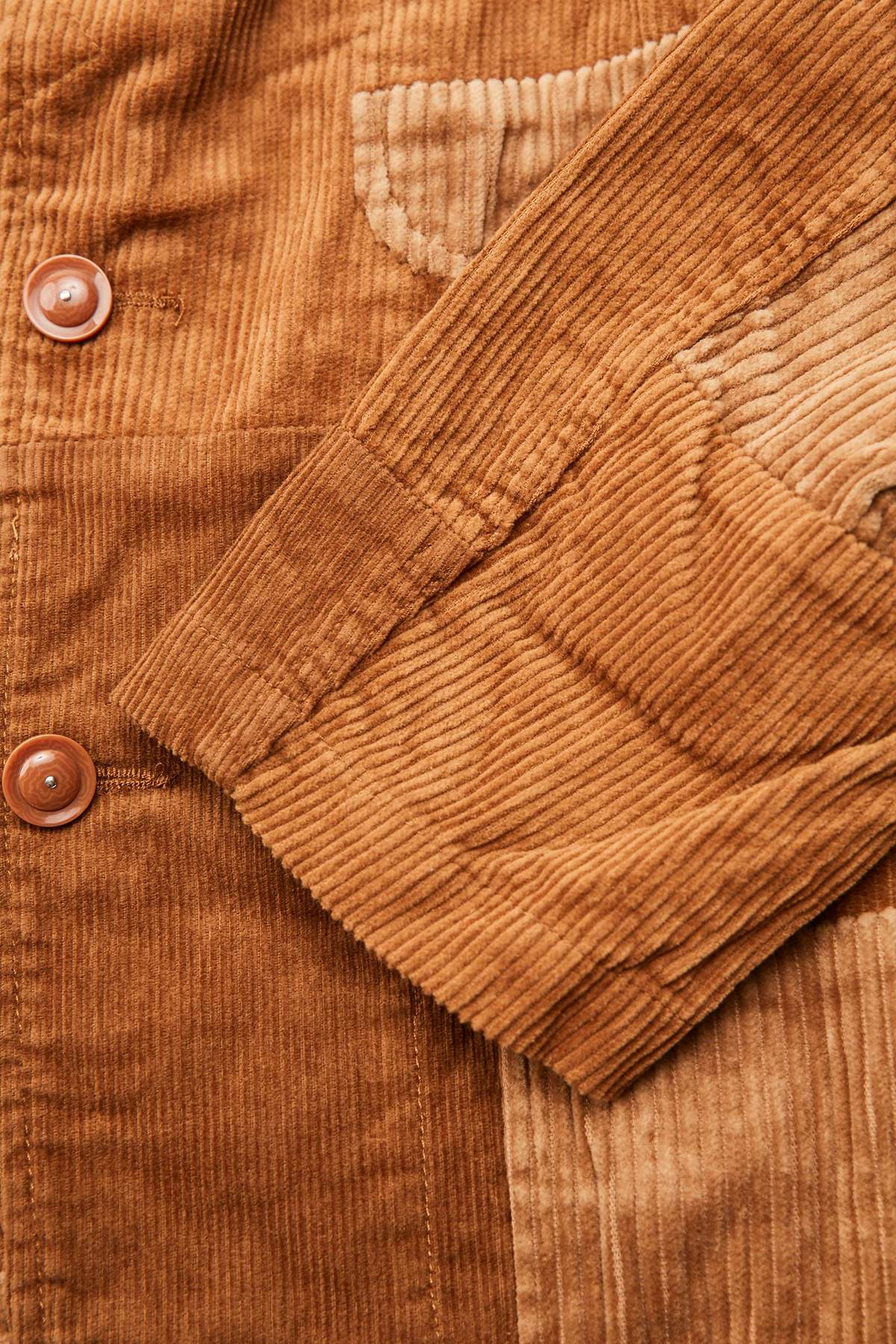 Engineered Garments Cotton 8W Corduroy Bedford Jacket - Chestnut