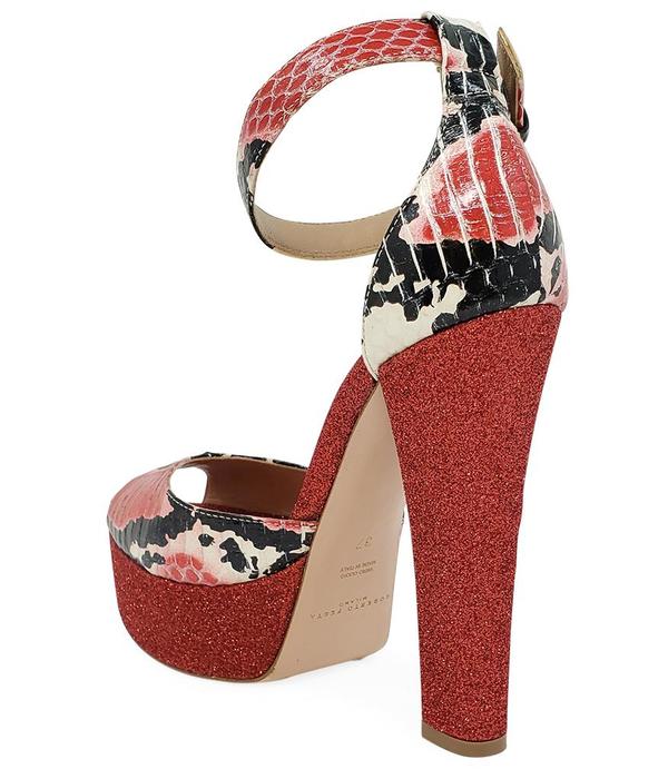 Madison Maison By Roberto Festa Venezia Platform Heel - Red Madison Maison By Roberto Festa Venezia Platform Heel - Red