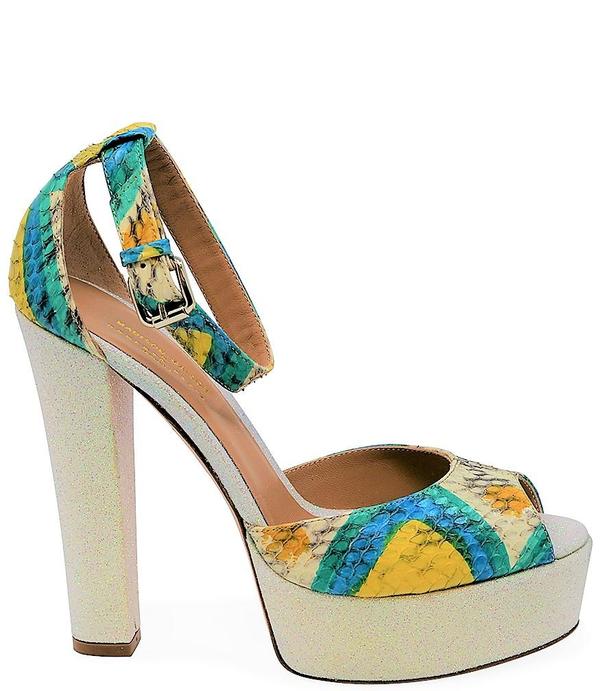 Madison Maison By Roberto Festa Venezia Platform Heel - Yellow Madison Maison By Roberto Festa Venezia Platform Heel - Yellow