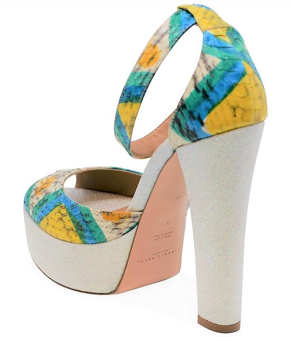 Madison Maison By Roberto Festa Venezia Platform Heel - Yellow Madison Maison By Roberto Festa Venezia Platform Heel - Yellow