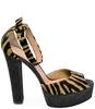Roberto Festa Venezia Platform Heel - Zebra - Thumbnail 1