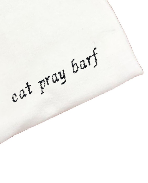 Unisex House of 950 eat pray barf tee shirt Unisex House of 950 eat pray barf tee shirt