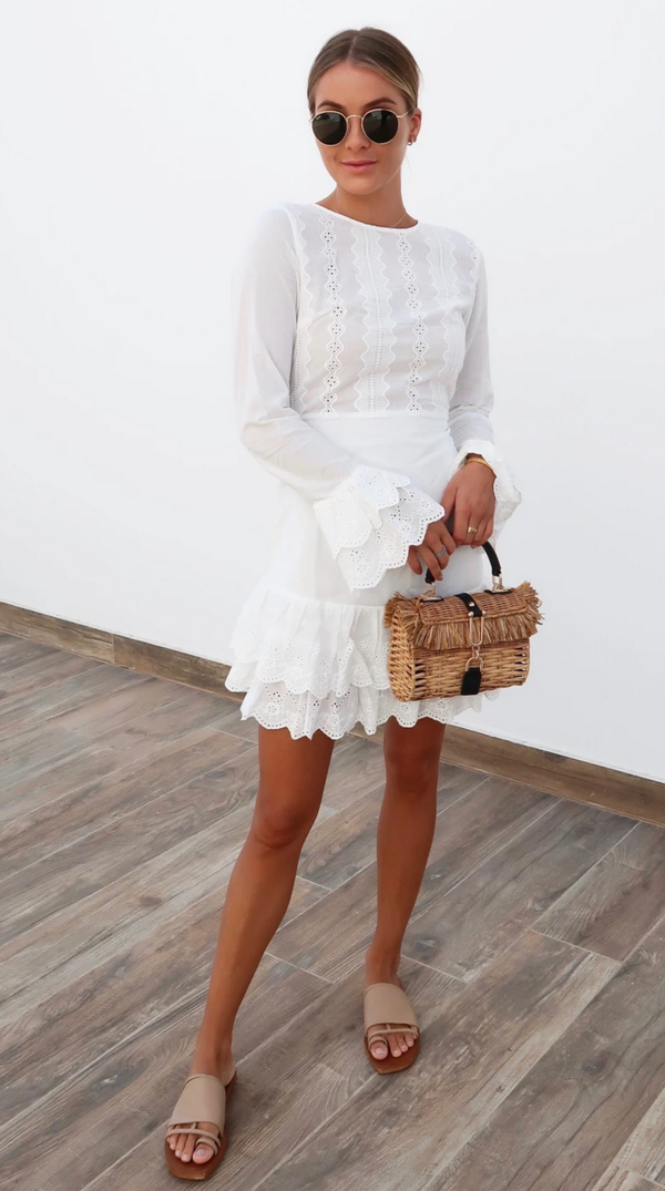 Never Fully Dressed Eliza Dress - White | Garmentory