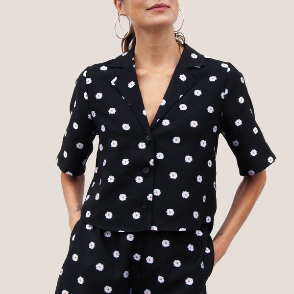 Stine Goya Athena Cropped Button Down 