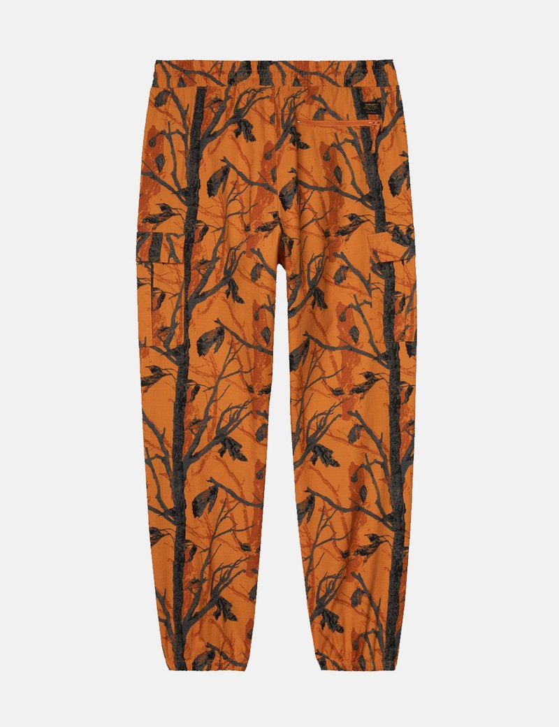 CARHARTT WIP Carhartt Cargo Jogger Pants (Ripstop) Camo Tree Orange